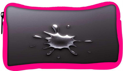 

Snoogg Eco Friendly Canvas Splash 2701 Student Pen Pencil Case Coin Purse Pouch Cosmetic Makeup Bag (PINK) Pouch(Multicolor)