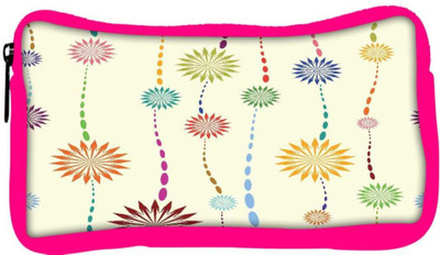 

Snoogg Eco Friendly Canvas Cream Petals Designer Student Pen Pencil Case Coin Purse Pouch Cosmetic Makeup Bag (PINK) Pouch(Multicolor)