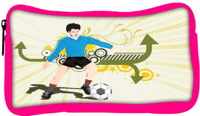 

Snoogg Eco Friendly Canvas Vector Football Player Composition Student Pen Pencil Case Coin Purse Pouch Cosmetic Makeup Bag (PINK) Pouch(Multicolor)