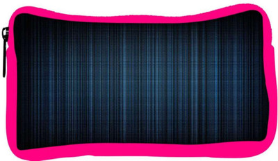 

Snoogg Eco Friendly Canvas Blue Pattern Design Designer Student Pen Pencil Case Coin Purse Pouch Cosmetic Makeup Bag (PINK) Pouch(Multicolor)