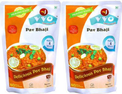 

VVO Ready to eat Freeze Dried Pav Bhaji (Combo of 2) 110 g