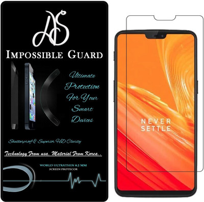 

AS Impossible Screen Guard for OnePlus 6, Transparent