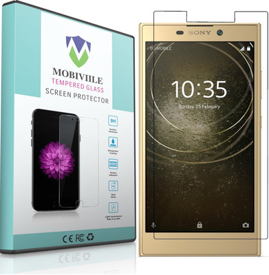 MOBIVIILE Tempered Glass Guard for Sony Xperia L2(Pack of 1)