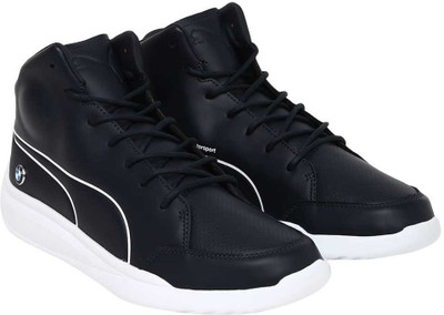 

Puma MS Casual Mid Casuals For Men(Black, White, Team blue- white