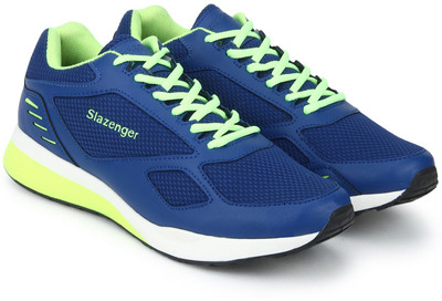 

Slazenger Plutus Running Shoes For Men(Blue, Green, Blue;lime