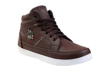 

Raishel Synthetic Brown Sneakers For Men(Brown