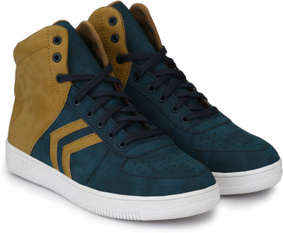 

True Soles Sneakers For Men(Blue, Tan