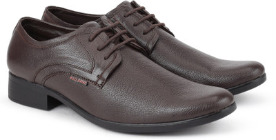 

Red Chief Leather Lace Up Shoes For Men(Brown