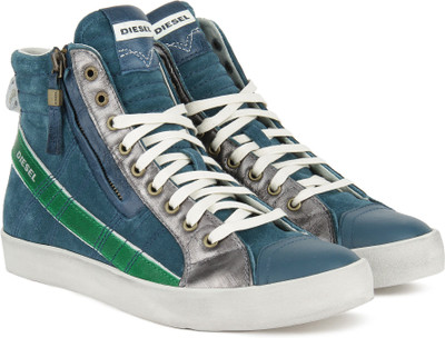 

Diesel D-VELOWS D-STRING PLUS Sneakers For Men(Blue, H6614