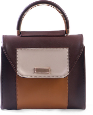 

aaimfa Women Casual Brown PU Hand-held Bag