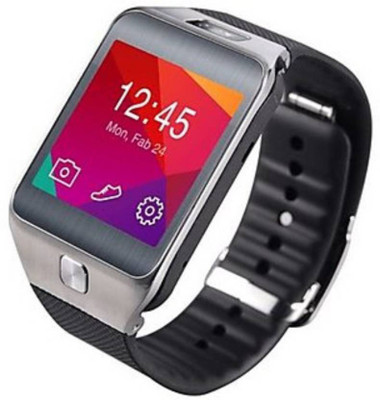 

Enew DZ09-SILVER 0087 vivo 4G smart watch with camera, memory card and sim card support and fitness tracker Smartwatch Silver Smartwatch(Black Strap Free Size)