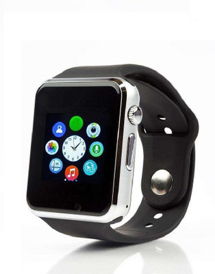 

CASVO Bluetooth Smart Watch For A680 Camera and Sim Card /Memory Card Support With Touch Screen (Silver) Silver Smartwatch(Black Strap Free Size)
