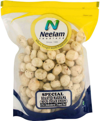 

Neelam Foodland Special Roasted Makhana, Sour Cream & Onion(90 g)