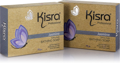 

Kisra jasmine bathing soap(75 g, Pack of 2)
