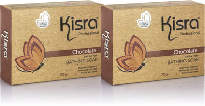 

Kisra chocolate bathing soap(75 g, Pack of 2)