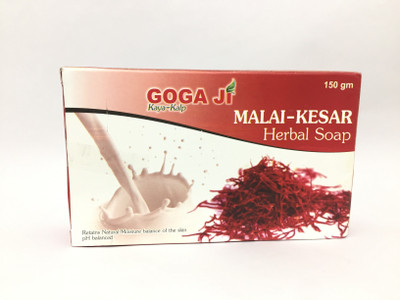 

Goga Ji Kaya Kalp Malai Keser Soap(150 g)