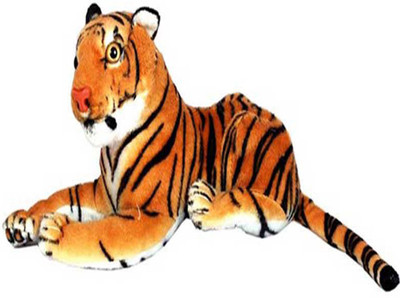 

MEGAEMART Tiger Animal Soft Toy - 32 cm(Multicolor)