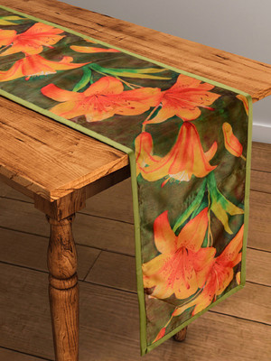 SWAYAM Multicolor 183 cm Table Runner(Cotton)