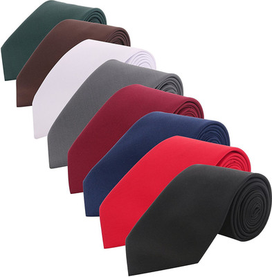 Seerat Solid Tie(Pack of 8)