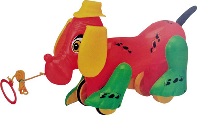

Bonkerz Mickle Puppy Toy For Kids Pull Along Toy(multicolor)