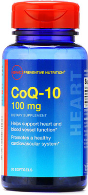 

GNC CoQ-10 100Mg Support Heart and Blood Vessel Function (30 Softgel)(30 No)