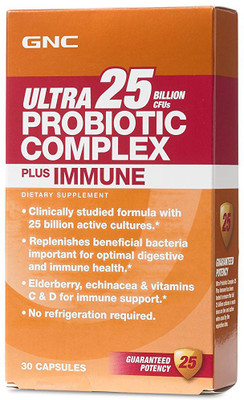 

GNC Ultra Probiotic Complex Plus a Health Supplement (30 Capsules)(30 No)