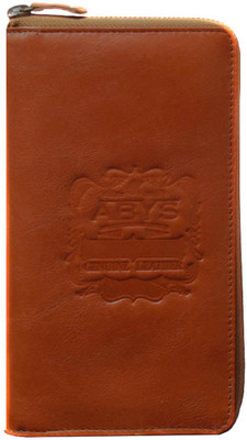 

ABYS 100% Genuine Leather 15 Card Holder(Set of 1, Tan)