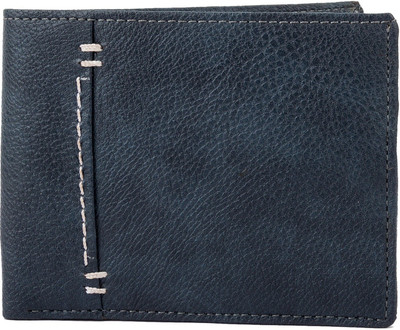 

Accezory Men Blue Artificial Leather Wallet(6 Card Slots)