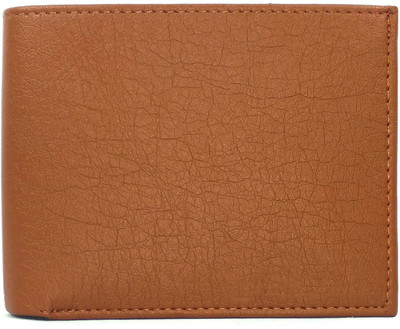 

First Man Men Tan Artificial Leather Wallet(4 Card Slots)