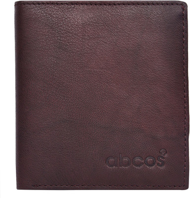 

abcos Men Black, Brown, Tan Genuine Leather Wallet(6 Card Slots)