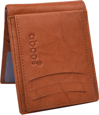

abcos Men Black, Brown, Tan Genuine Leather Wallet(11 Card Slots)