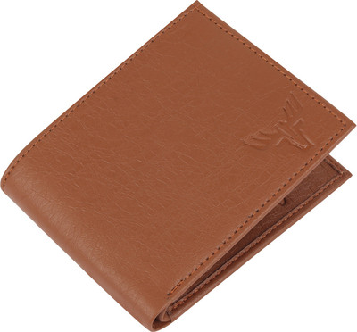 

Accezory Boys Tan Artificial Leather Wallet(8 Card Slots)