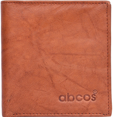 

abcos Men Black, Brown, Tan Genuine Leather Wallet(6 Card Slots)