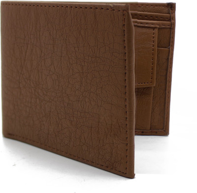 

NIetz Men Tan Genuine Leather Wallet(4 Card Slots), Brown