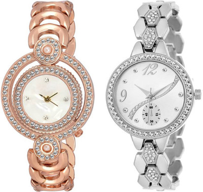 

iDIVAS ALK 49009 New Stylish Combo Gift Set Watches Pack Of-2 Watch - For Women