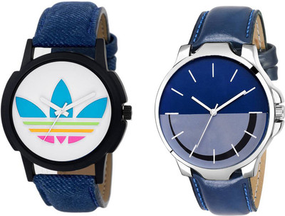 

Skmi Blue Stylish New Generation Watches Sett Of Two For Couple Watch - For Men & Women