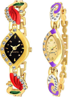

Rage Enterprise Designer Modal Oval Dial Bengal Types Belt Women Watch - For Girls