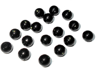 

GOELX Acrylic Plastic Multicolor Beads for Jewellery Making/Craftwork/Decorations - Black