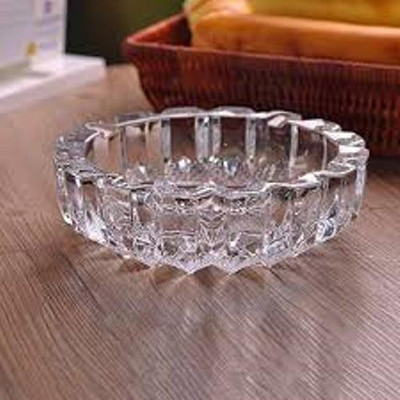 Pasabahce G1021-4 Clear Glass Ashtray(Pack of 1)