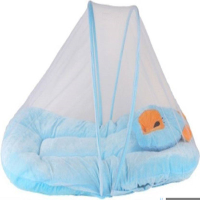 

croox Mosquito Protector Comfy Baby Sleeping Mosquito Net Bed CRX_BYMN_003_CW Porttable Crib(Fabric, Multicolor)