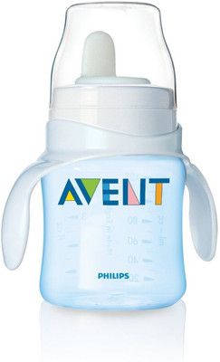 Philips Bottle To 1St Cup Trainer 4M+ - Blue - 120 ml(Blue)