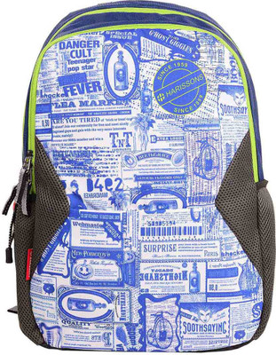 

Harissons Herald 22 L Backpack(Blue, Green), Green;navy blue