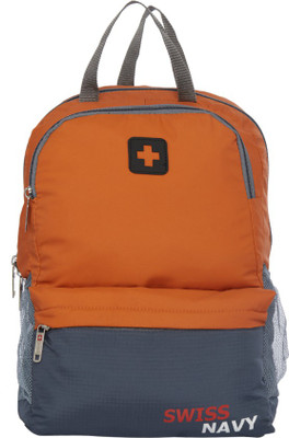 

SWISS NAVY Essential 19 L Laptop Backpack(Orange)