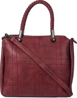 

Machli CRIMSON REGULAR HANDBAG Sling Bag(Maroon, 10 L)