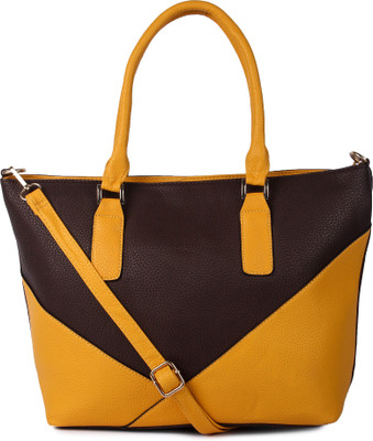 

Machli YELLOW STYLISH HANDBAG Shoulder Bag(Multicolor, 10 L)