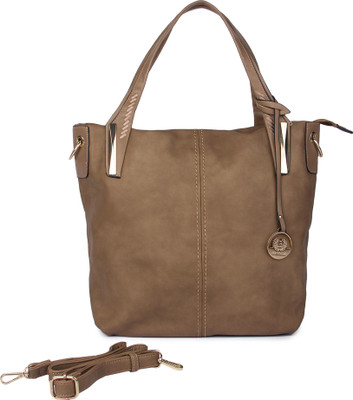 

Machli BEIGE OVERSIZED HANDBAG Shoulder Bag(Beige, 20 L)