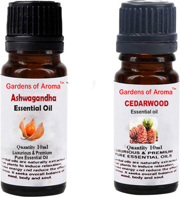 

Gardens Of Aroma Ashwagandha And Cedarwood(20 ml)