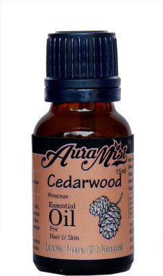 

AuraMist Cedarwood 100% Pure And Natural Therapeutic Undiluted Essential Oil-15ml(15 ml)