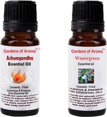 

Gardens Of Aroma Ashwagandha And Wintergreen(20 ml)