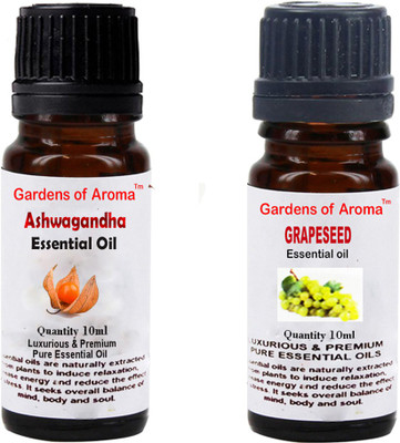 

Gardens Of Aroma Ashwagandha And Grapeseed(20 ml)